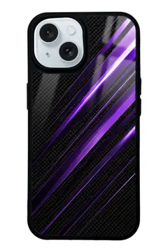 Ametist karbon desenli telefon kılıfı