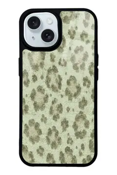 Adaçayı Leopar desenli telefon kılıfı