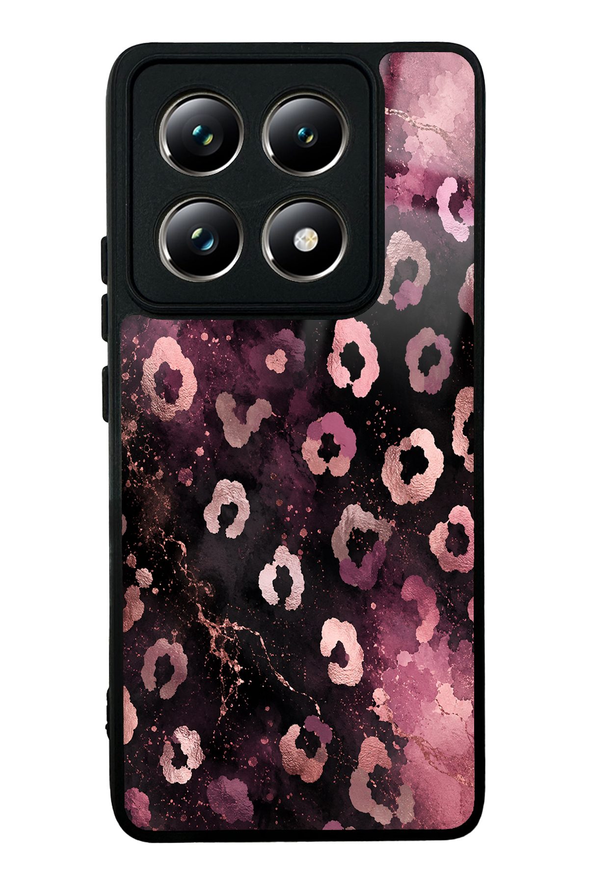 Blush Leopard Minimal 1 telefon kılıfı — Xiaomi Mi 14T Pro